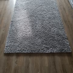 Woodies light grey rug