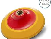 GP12640 Hook and Loop Rotary Backing Pad with 5/8''-11 Thread, Sanding and Polishing Backer/Diameter 4.5 inch