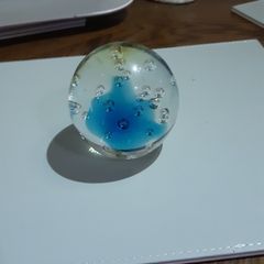 Glass paperweight