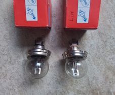 2. 12 Volt Headlight Bulbs.