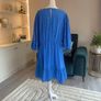 Ladies Vibrant Blue Polka Dot Dress from F&F Image 9