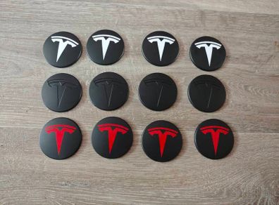 Tesla wheel cover centres - choice of 3