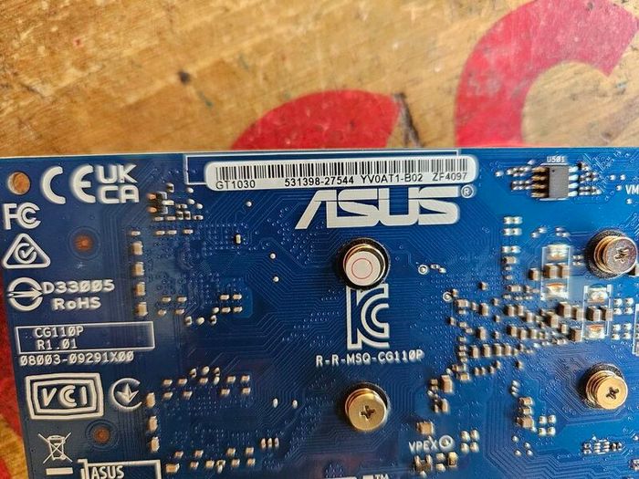 Asus NVidia GeForce GT1030