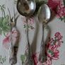 Vintage Italian Silver Plate Serving Utensils Image 5