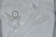 Brand New with Tags White Wide Leg Belted Trousers
