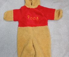 Whinnie the Pooh suit (fancy dress or baby wear)