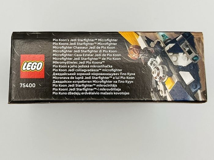 LEGO 2025 Star Wars Plo Koon's Jedi Starfighter Microfighter Set Code 75400 New