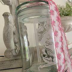 ShabbyChic Vintage Style Sweet Jar