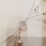 Crystal and Pearl Statement Necklace Image 6