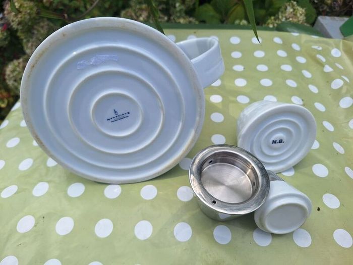 Rare Newbridge Teapot and matching pot