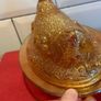 Carnival Glass Hen Image 6