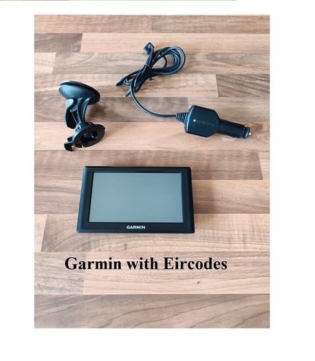 Garmin sat nav - Eircodes - Europe map 2026