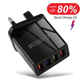 Quick Charge 3.0 For iPhone Charger Wall Fast Charging For Samsung S10 S9 S8 Plug Xiaomi Mi Huawei Mobile Phone Chargers Adapter