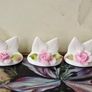 Vintage Coalport Bone China Table Place Card Holders Set of 5 Image 2
