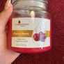 Cute Cherry Berry Candle Image 3