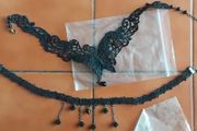 2 new lace necklaces