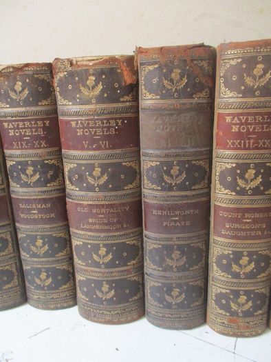 1879, The Waverley Novels - 7 Odd Volumes