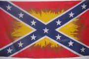 Confederate Rebel flag Flames Free post