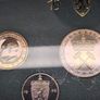 Norway 1986 Coin Set in Original Holder Stunning Rainbow Toned Coin Set Gem BU Image 2