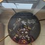 Glass Round Occasional Table Image 3
