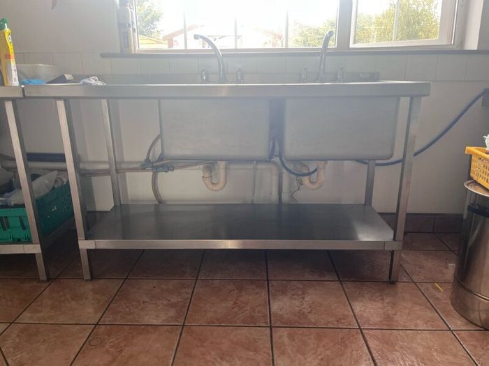 Stainless Steel Double Sink