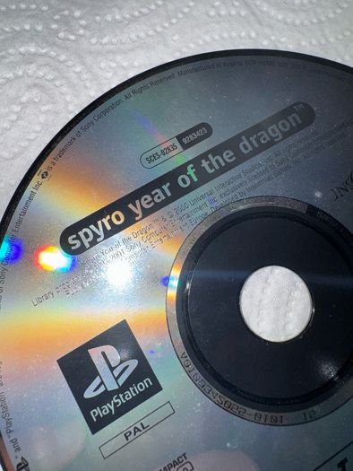 Spyro Year of the Dragon (Disc Only) for PS1 WELL TESTED