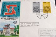 1969 First Day Covers Gandhi, Europa, Human Rights