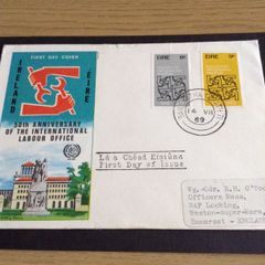 1969 First Day Covers Gandhi, Europa, Human Rights