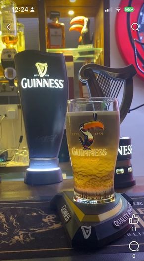 guinness settling stand
