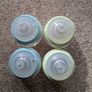 4 small glass baby bottles Image 3
