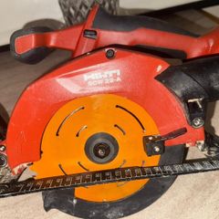 Hilti SCW 22-A Cordless 22V Circular Saw - Professional Grade