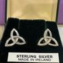 Sterling Silver Trinity Knot Cuff Links Image 3