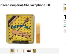 Superial Alto Saxophone Reeds 3.0