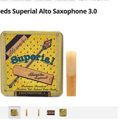 Superial Alto Saxophone Reeds 3.0