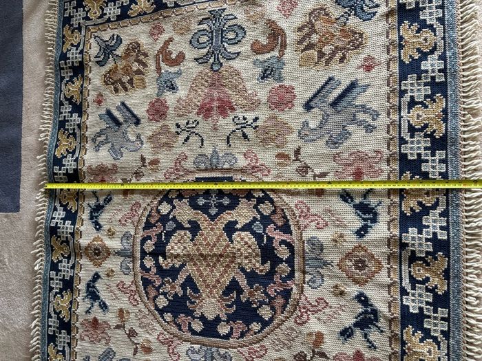 Rustic Wool Floor Rug