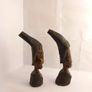 African figurine/statues/ carving ornaments decor masks home wooden hand carved tribal great gift present display decor shop memorabilia art deco Image 2