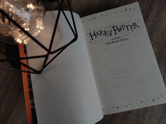 Harry Potter and the Half-Blood Prince ! by J.K. Rowling ! 2014 ! by Bloomsbury !