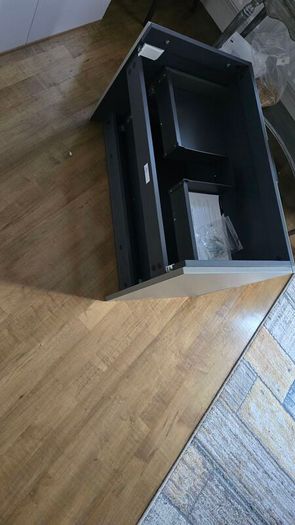 Wall hung bathroom cabinet no sink