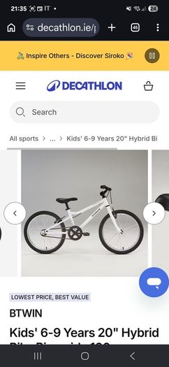 brand new 20 inch bike