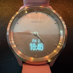 Garmin Vivomove 3S hybrid smartwatch/ activity tracker in pink