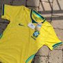 Nike Brazil yellow football shirt Image 2