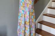Multicolour summer dress, One Size
