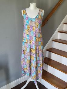 Multicolour summer dress, One Size