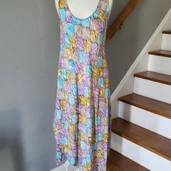 Multicolour summer dress, One Size