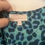 Dancing Leopard Jagger Maxi Dress in Turquoise Leopard Print Image 4