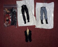 WWE Elite Build A Figure Pieces