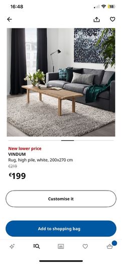 Large IKEA rug