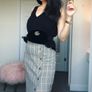 ZARA checked pencil skirt size 8 Image 10