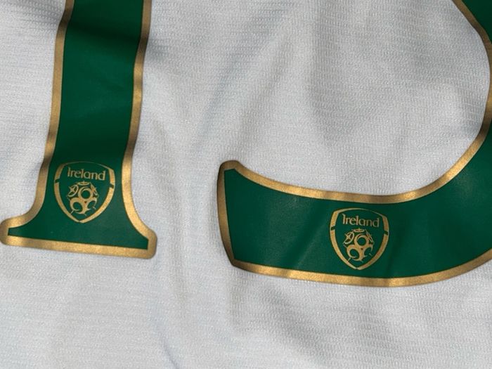 Republic Of Ireland Match Worn / Issue 2017/18 away Jersey Shirt New Balance