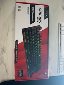 HyperX Alloy Origins Core TKL, Blue/Red Switches, RGB, full box, like new